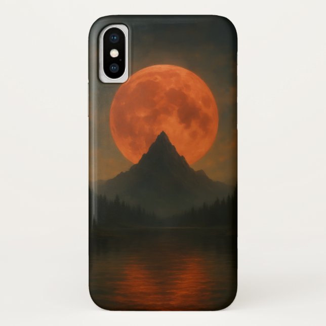 Blood Moon Peak Mobile Case (Back)