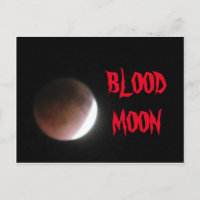 BLOOD MOON POSTCARD