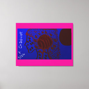 Blood Moon Princess Canvas Print