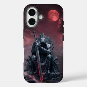 Blood Moon Throne – Dark King iPhone 16 Case