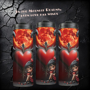 Blood Moon Valentine Fairy Thermal Tumbler