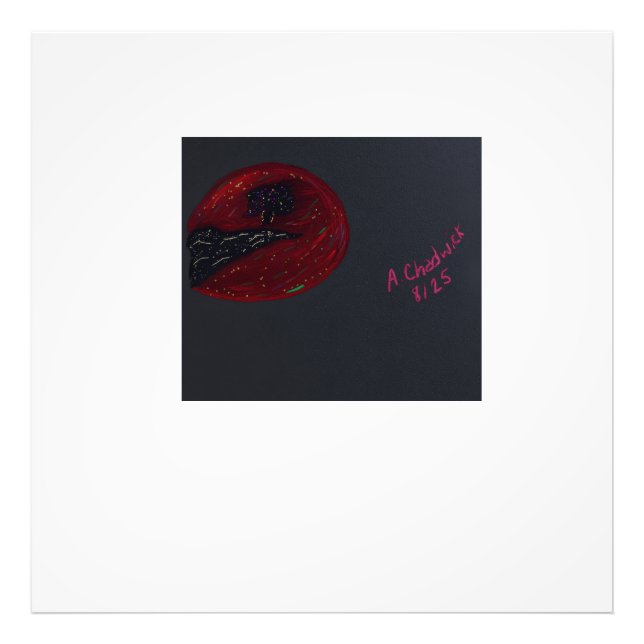 Blood Moonlit Night Photo Enlargement (Front)