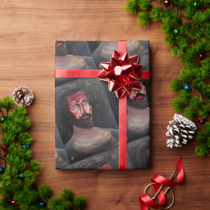 Blood of Christ Painting by Alfred Fox Wrapping Paper