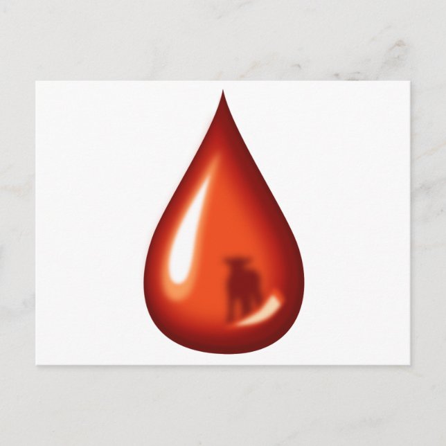 Blood of the Lamb- Jesus Postcard (Front)