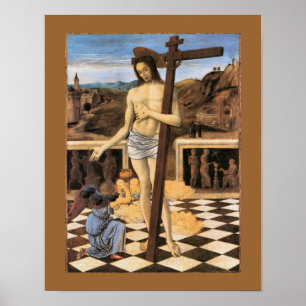 Blood Of The Redeemer Bellini Jesus Angel  Poster