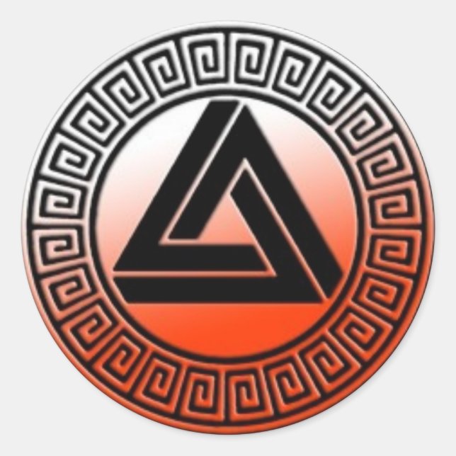 Blood Orange Logo Sticker (Front)