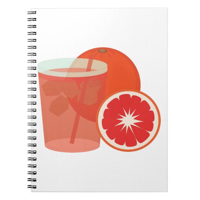 Blood Orange Notebook (Front)