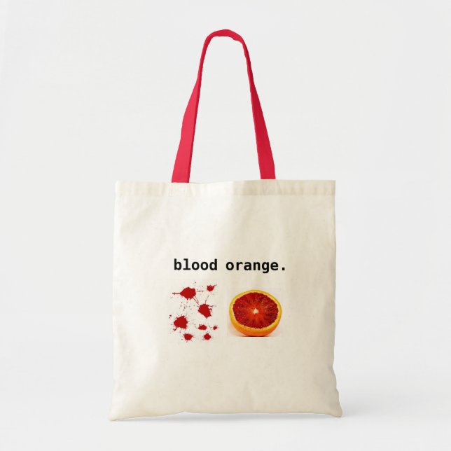 Blood Orange Tote Bag (Front)