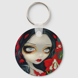 "Blood Orchid" Keychain