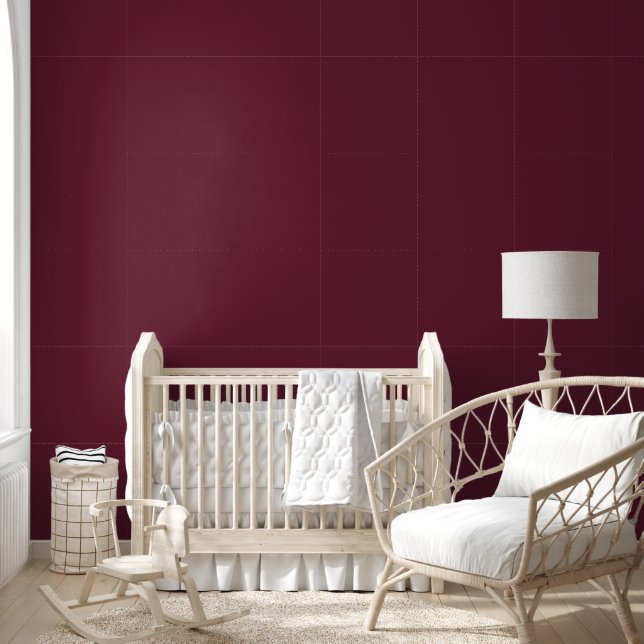 Blood Red Peel and Stick Wallpaper (Kids)