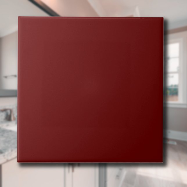 Blood Red Solid Colour | Classic | Elegant Tile (Creator Uploaded)