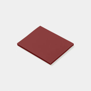 Blood red (solid colour)   post-it notes