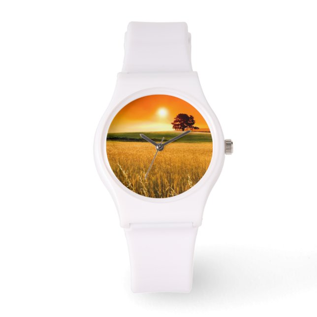 Blood-Red Sunset Watch (Front)