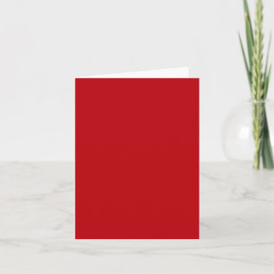 Blood Red Trend Colour Customized Template Blank