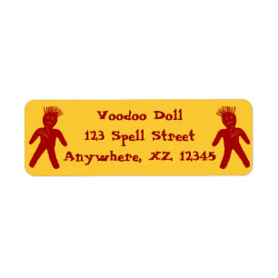 Blood Red Voodoo Doll
