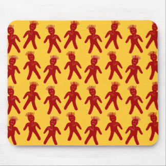 Blood Red Voodoo Dolls Mouse Pad