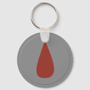Blood Rune Runescape Keychain