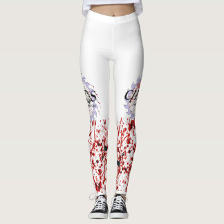 Blood Spatter Leggings Chaos Booty Shakers