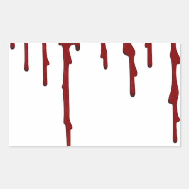 blood splatter 5 sticker (Front)
