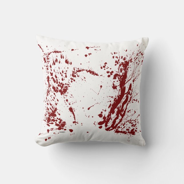 Blood splattered coussin (Recto)