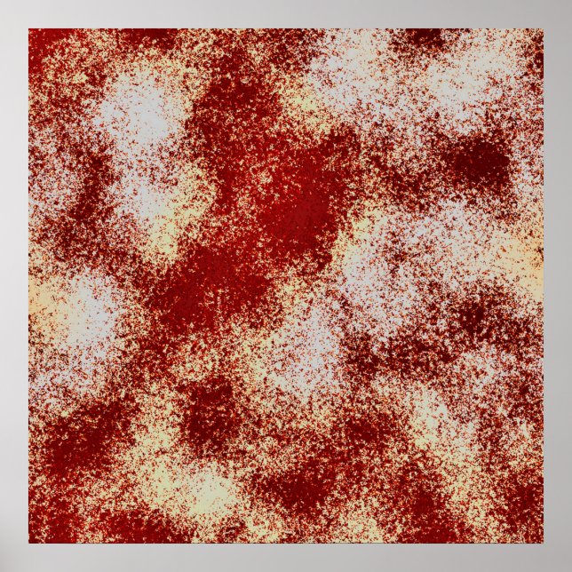 blood stained splatter poster (Front)