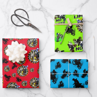 Blood Sweat Gears Wrapping Paper Sheet