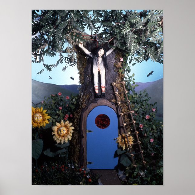 Blood Tea and Red String Doll in the Tree Print (Front)