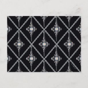 Blood Troth Pattern Postcard