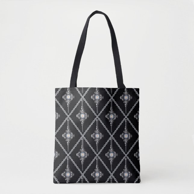 Blood Troth Pattern Tote Bag (Front)