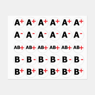 BLOOD TYPES