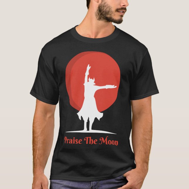 Bloodborne - Louez le T-shirt essentiel de la lune (Devant)