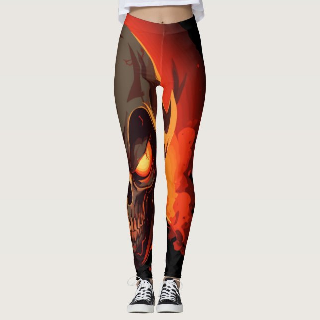 Bloodcurdling Reaper Leggings (Front)