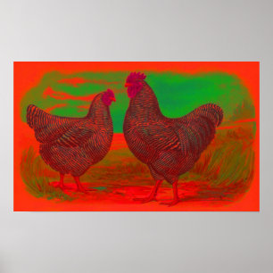 BloodFire Canvas Poster