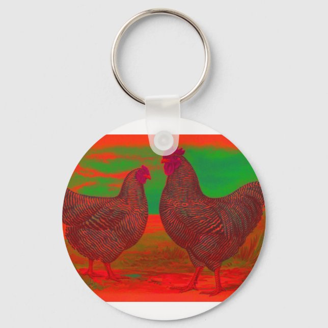 BloodFire Keychain (Front)