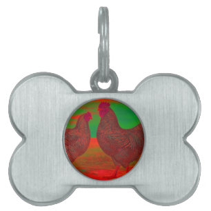 BloodFire Pet Name Tag