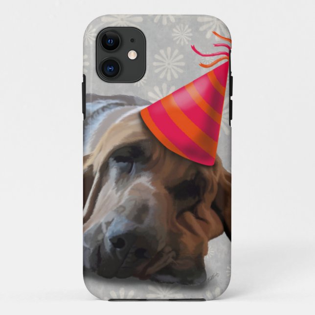 Bloodhound After the Party Case-Mate iPhone Case (Back)