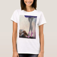 Bloodhound And Ballet Dancer