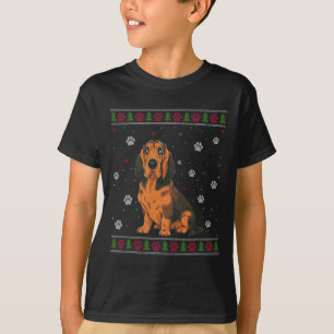 Bloodhound Christmas Sweater Xmas Pet Animal Dog L