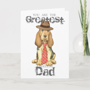 Bloodhound Dad Card