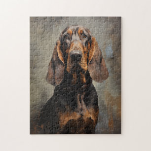 Bloodhound dog jigsaw puzzle