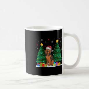 Bloodhound Dog Lovers Santa Hat Ugly Christmas Swe Coffee Mug