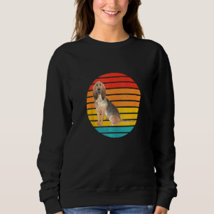 Bloodhound Dog Mama Present Bloodhound Dad Mom Mom Sweatshirt