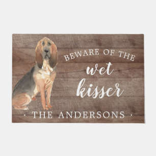 BloodHound Dog Personalized Door Mat