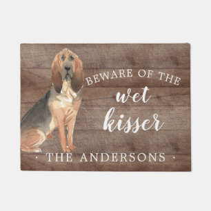 BloodHound Dog Personalized Door Mat