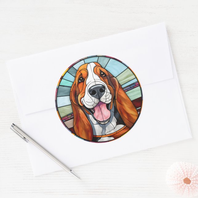 Bloodhound Dog Sticker Pack (Envelope)