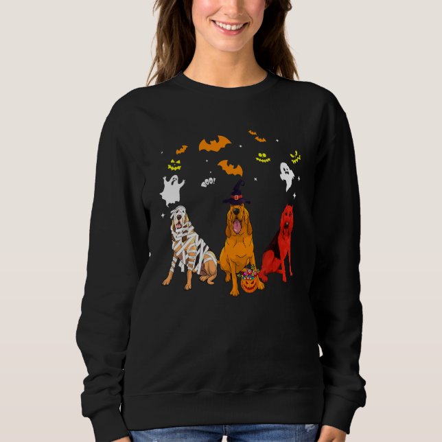 Bloodhound Dog Sweatshirt (Front)