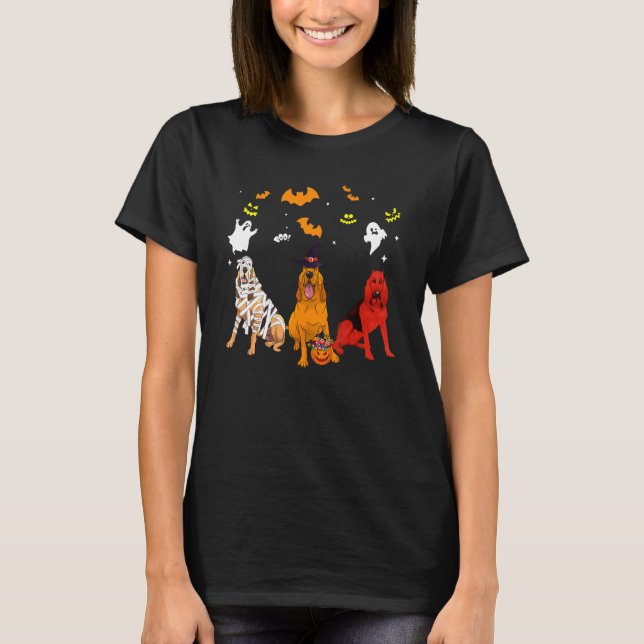 Bloodhound Dog T-Shirt (Front)