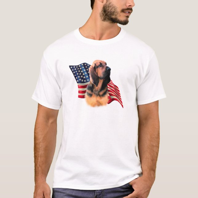 Bloodhound Flag T-Shirt (Front)