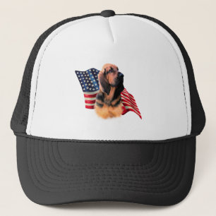 Bloodhound Flag Trucker Hat