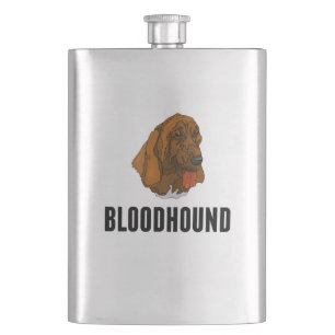 Bloodhound Hip Flask